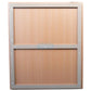 Single Side Gate with Aluminium Frame | Arched Top | H: 1800 mm