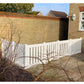 Plastic Picket Fencing