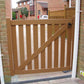 Garden Path Gate Slatted | Flat Top | W: 600 - 1200mm, H: 900mm