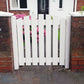 Plastic Path Gate Slatted | Arched Top | W: 600 - 1200mm, H: 900mm